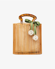 Load image into Gallery viewer, Vintage Woven Bamboo Handbag