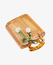 Load image into Gallery viewer, Vintage Woven Bamboo Handbag