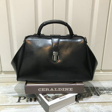 Load image into Gallery viewer, Women's Black Doctor Bag