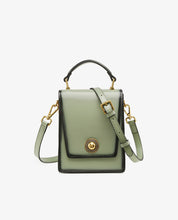 Load image into Gallery viewer, Sage Women Leather Satchel Bag