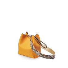 Load image into Gallery viewer, Pink Leopard Strap Bucket Bag