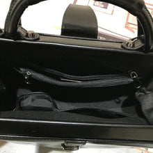 Load image into Gallery viewer, Women's Black Doctor Bag