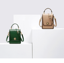 Load image into Gallery viewer, Sage Women Leather Satchel Bag