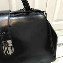 Load image into Gallery viewer, Women's Black Doctor Bag