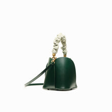 Load image into Gallery viewer, Lotus Leather Bucket Bag