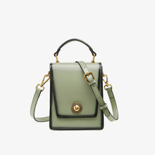 Load image into Gallery viewer, Sage Women Leather Satchel Bag