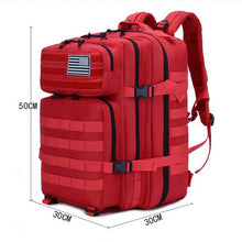 Load image into Gallery viewer, Men 50L Waterproof Backpack Military Tactical Bags Hunting OutBag
