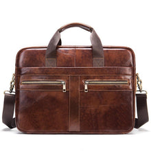 Load image into Gallery viewer, Men's Business Shoulder Bag Briefcase