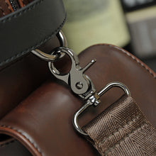 Load image into Gallery viewer, Vegan Leather Men's Shoulder Bag