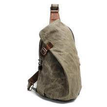 Load image into Gallery viewer, Canvas Anti-theft Crossbody Bag