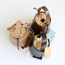 Load image into Gallery viewer, Luxury Leather Mini Bucket Bag