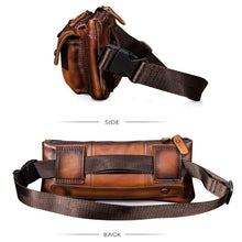 Load image into Gallery viewer, Retro Leather Sling Bag