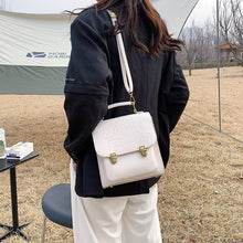 Load image into Gallery viewer, Women's Mini Leather Backpack
