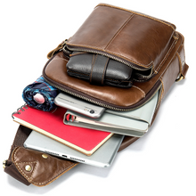 Load image into Gallery viewer, Matte Leather Chest Bag