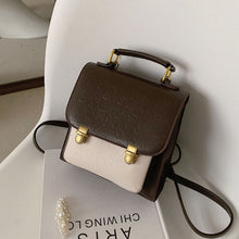 Load image into Gallery viewer, Women's Mini Leather Backpack