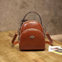 Load image into Gallery viewer, Exotic Wax Leather Casual Bag