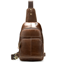 Load image into Gallery viewer, Matte Leather Chest Bag