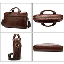 Load image into Gallery viewer, Men's Business Shoulder Bag Briefcase