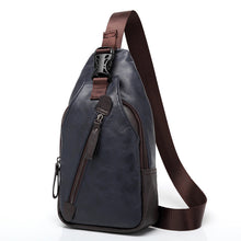 Load image into Gallery viewer, Retro Leather Sling Chest Bag