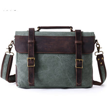Load image into Gallery viewer, Military Canvas Messenger Bag