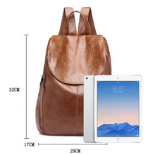 Load image into Gallery viewer, Vegan Leather Backpack