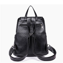 Load image into Gallery viewer, Vegan Leather Backpack