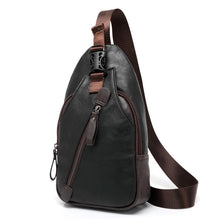 Load image into Gallery viewer, Retro Leather Sling Chest Bag
