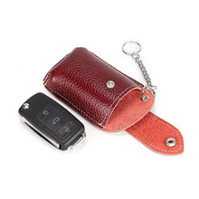 Load image into Gallery viewer, Geuine Leather Car Key Holders Casual Key Wallet Unisex Key Holders