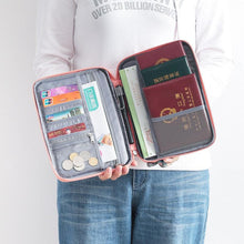 Load image into Gallery viewer, Travel Passport Cover Waterproof Passport holder Holder Multi-Function ID Document Wallet Organizer Credit Card Accessories