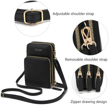 Load image into Gallery viewer, Women Crossbody Cellphone Purse Touch Screen Bag RFID Blocking Wallet Shoulder Handbag