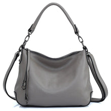 Load image into Gallery viewer, Genuine Leather Bags Women Casual Hobo Handbag Shoulder Crossbody Bag