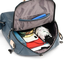 Load image into Gallery viewer, Fashion Women Soft Leather Backpack High Quality Travel Back Pack School Bag