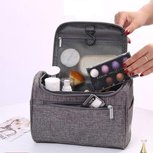 Load image into Gallery viewer, Women and Men's Hanging Cosmetic Bag Travel Necessarie Portable Toiletry Storage Makeup Organizer Cases
