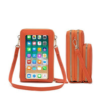 Load image into Gallery viewer, Women Crossbody Cellphone Purse Touch Screen Bag RFID Blocking Wallet Shoulder Handbag