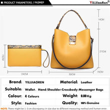 Load image into Gallery viewer, High Quality Women PU Leather Handbags Clutches Shoulder Bag Women Crossbody Messenger Purse