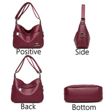 Load image into Gallery viewer, Luxury Designer Handbag High Quality Leather Crossbody Bags Shoulder Bags Tote Purse