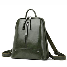 Load image into Gallery viewer, Fashion Large School Bags Women Leather Backpack Travel Shoulder Bag  for Teenage Girl