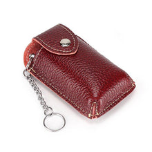Load image into Gallery viewer, Geuine Leather Car Key Holders Casual Key Wallet Unisex Key Holders