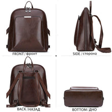Load image into Gallery viewer, Large Fashion Sequined Backpack Women Leather Backpack Shoulder Bags Travel Bagpack
