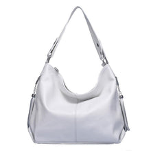 Load image into Gallery viewer, Fashion  Leather Women Handbag Tassel Crossbody Shoulder Bags Bucket Hobo Purse
