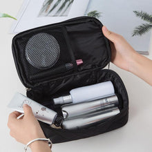 Load image into Gallery viewer, Makeup Bag Women Double-Layer Large-Travel Organizer Cosmetic Bags Waterproof Nylon Wash Toiletry Case