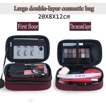 Load image into Gallery viewer, Makeup Bag Case Stylish Waterproof Cosmetic Bag Travel Organizer Beauty case