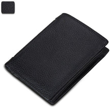 Load image into Gallery viewer, Multifunctional Genuine Leather Purse Coin Pocket Photo Card HolderMen Wallet Short Wallets
