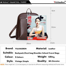 Load image into Gallery viewer, Large Fashion Sequined Backpack Women Leather Backpack Shoulder Bags Travel Bagpack