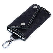 Load image into Gallery viewer, Genuine Leather Multinational Key Housekeeper Key Holders Key Cases