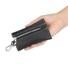 Load image into Gallery viewer, Genuine Leather Men Key Holders Key Wallet