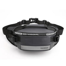 Load image into Gallery viewer, Outdoor Anti-Theft Waist Bag Men  Reflective Run Fanny Pack Waterproof Cell Phone Bag Travel Belt Bag