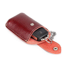 Load image into Gallery viewer, Geuine Leather Car Key Holders Casual Key Wallet Unisex Key Holders