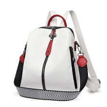 Load image into Gallery viewer, Fashion Women Soft Leather Backpack High Quality Travel Back Pack School Bag