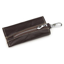 Load image into Gallery viewer, Genuine Leather Men Key Holders Key Wallet